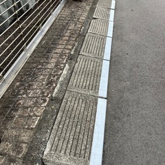 道路との段差解消スロープブロック5個　（取りに来ていただける方限定）の画像