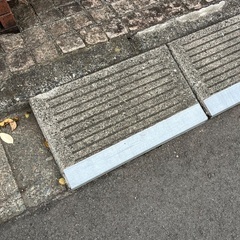 道路との段差解消スロープブロック5個　（取りに来ていただける方限定）の画像