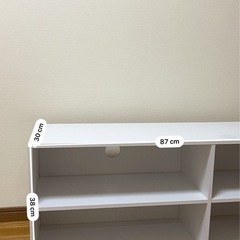 ニトリ テレビ台 カラーボックスの画像