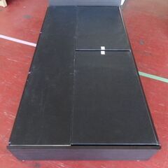 シングルベッド 木製 引出し付きベッドフレームのみ 約210×100cm ☆札幌市限定配送OR札幌市南区藻岩店頭引取り歓迎/藻岩倉庫の画像