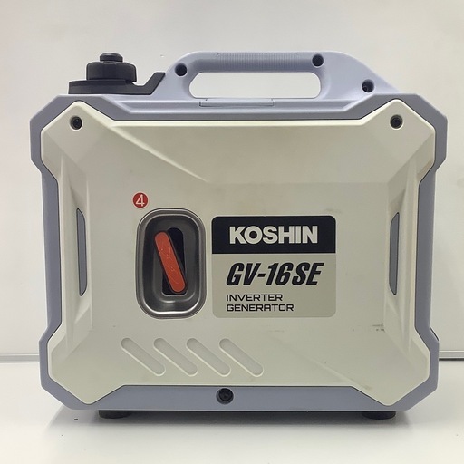 動作確認済•保証付】KOSHIN インバーター発電機 GV-16i (18) 中古品