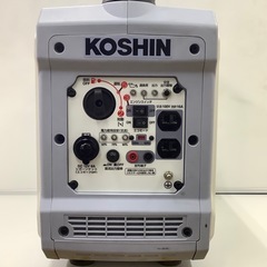 【中古品】  KOSHIN  インバーター発電機  GV16SE  動作確認済の画像