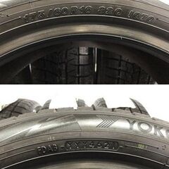 【新品】YOKOHAMA ice GUARD iG70 175/60R16 82Q 16インチ スタッドレス 4本 21年製 トレジア クロスビー アクア イグニス等　(STW001)の画像