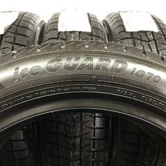 【新品】YOKOHAMA ice GUARD iG70 175/60R16 82Q 16インチ スタッドレス 4本 21年製 ラクティス イグニス アクア クロスビー等　(STW002)の画像