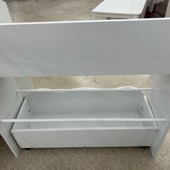 ★リユースのサカイ高崎店★TJ13018  ブックラック 白 H81×D28.5×W84 クリーニング済みの画像