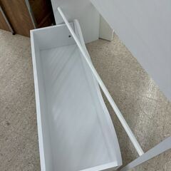 ★リユースのサカイ高崎店★TJ13018  ブックラック 白 H81×D28.5×W84 クリーニング済みの画像