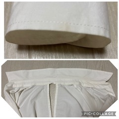 バックオープン エヴリス シャツ オーバーサイズ F 白 レディース 背中開きの画像