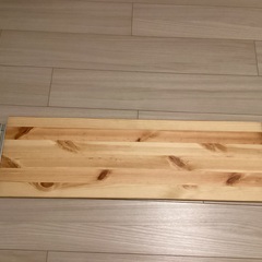 無印良品　パイン材ユニットシェルフ　棚板　86cm x25cmの画像