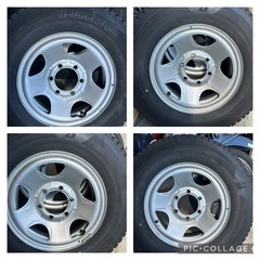 --16--スタッドレス195/80R15 スタッドレス　ブリザック 2023年　ハイエース　岐阜の画像