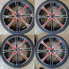 【新品タイヤ付】165/45R16 クムホ HS51＋MONZA Carozza ホイール4本セット（バランス・バルブ新品済）の画像