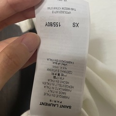 Yves saint Laurent Tシャツの画像