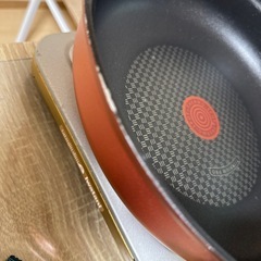 中古　ティファール 蓋なし　鍋の画像