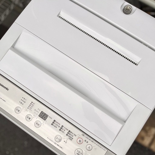 《売約済》パナソニック Panasonic NA-F50B13 洗濯機 全自動洗濯機 5kg 縦型洗濯機　コンパクト洗濯機 中古家電 
