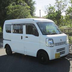 車検２年付き　エブリイ　バン　最新型　現行型　【希少６万キロ】　H30年12月中期モデル　軽バン　配達　配送　軽貨物　超低燃費の画像
