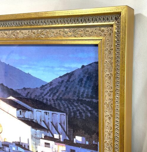 新品特価】笹倉鉄平 『カダケス』 大型ポスター高級イタリア額付