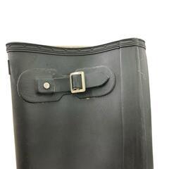 180101 現状品 HUNTER ハンター レインシューズ 24 ブラック レディース [0000000001845]の画像
