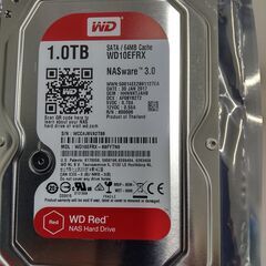 Western Digital WD10EFRX（3.5 HDD 1TB）2台の画像