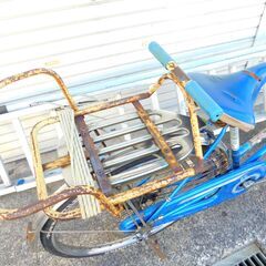 【JM823】昭和レトロ 自転車 ロッドブレーキ FUJI CYCLE フジサイクルの画像