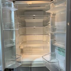 良品 Panasonic NR-F431V-N 自動製氷機能付き大型冷蔵庫　426Lの画像