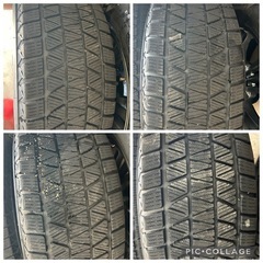 --21--スタッドレス265/65R17 スタッドレス　2022年　ブリザック ハイラックスプラドの画像