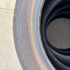 205/45r16  ナンカンタイヤ の画像