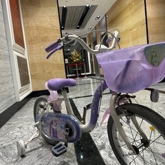 16インチラプンツェル自転車 の画像