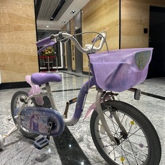 16インチラプンツェル自転車 の画像