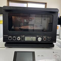 【リサイクルショップ ピカソ 小松原】🍲✨KOIZUMI オーブンレンジ KRD-182D【2021年製／ブラック／専用土鍋・箱付き】✨🍞★5307★の画像