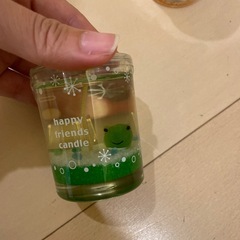動物キャンドルの画像