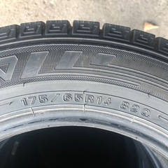 ダンロップ WM03 175/65r14 スタッドレス 4本の画像