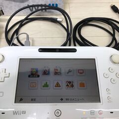 任天堂 Wii U プレミアム 32GB スプラトゥーン同梱版 白 本体 ゲームパッド WUP-101(01) WUP-010 箱 説明書 付属 多 動作確認 HDMI AC　251006-11　の画像