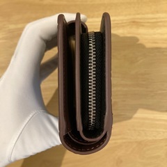 コーチ　シグネチャーブラック2つ折財布F①【新品未使用】の画像