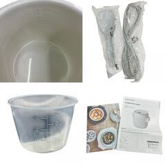 186000 新品未使用 revolte レコルト 炊飯器 ホワイト RCR-1 [0000000001854]の画像