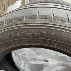 4本セット！ダンロップ ルマン ファイブ DUNLOP LEMANSV 165/65R14 タイヤ　の画像
