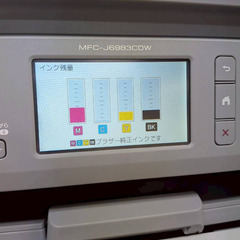 【Brother】ブラザー カラープリンター MFC-J6983CDW ジャンク品の画像