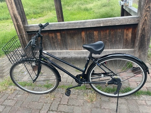 【備え付けライト有】自転車