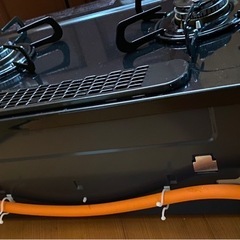 ガスコンロ 二口 LPガス用 器具名：PA-370WA-R パロマの画像