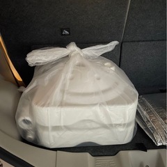 【超〜美品♪】ポールスタンド注水台^_^1時間使用のみの良品♪1台元値1500円を600円の2セット〜⚫︎店舗⚫︎シェード用⚫︎アウトドア用　工夫次第で大活躍‼︎の画像