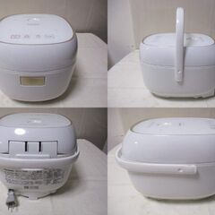 G∀84 炊飯器 Panasonic SR-KT060 3.5合 2023年製 IH炊飯器 中古品 検：パナソニック ジャー 白 ホワイトの画像