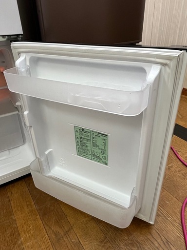 #16 コンパクトタイプ!! 激安冷蔵庫!! Hisense 2020年 93L HR-B95A 2ドア 右開き