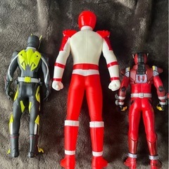 ソフビまとめ　パトレン1号　仮面ライダージオウ　仮面ライダーゼロワンの画像