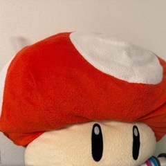 マリオのキノコのぬいぐるみです🍄の画像