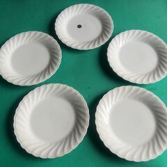 青皿有田 約18.5cm ｜白洋皿 約19.5cm｜中皿5枚２セット + （おまけ）ARITA皿1枚の画像
