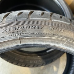 ケンダ　バリ山214/40R17　の画像