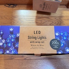 LED string lights 2パックセットの画像