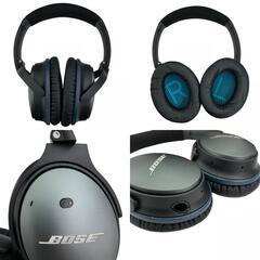 186000 現状品 Bose ボーズ ヘッドフォン アコースティックノイズキャンセリング ブラック QuietComfort25 [0000000001867]の画像
