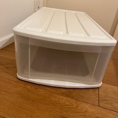 衣装ケース　クリアボックスの画像