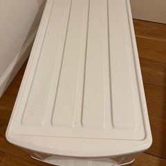 衣装ケース　クリアボックスの画像