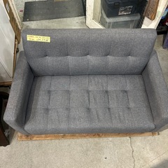 【2人掛けソファ】【グレー】【管理番号10610】伊の画像