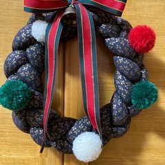 クリスマスリースの画像